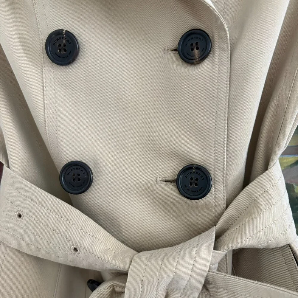 Burberry Tan Trench Coat - Picture 8 of 15